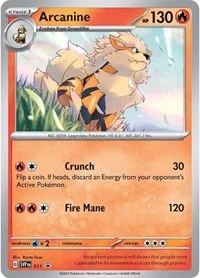 Arcanine | 011 | Holofoil | SV: Scarlet & Violet Promo Cards Arcanine | 011 | Holofoil | SV: Scarlet & Violet Promo Cards