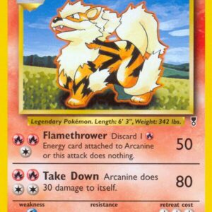 Arcanine 036/110 Reverse Holofoil Legendary Collection