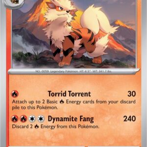 Arcanine 059/165 Normal SV: Scarlet & Violet 151