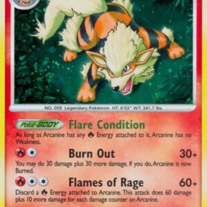 Arcanine 1/111 Reverse Holofoil Rising Rivals