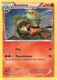 Arcanine | 11/122 | Reverse Holofoil | XY - BREAKpoint