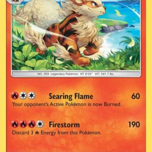 Arcanine 22/149 Reverse Holofoil SM Base Set Arcanine 22/149 Reverse Holofoil SM Base Set