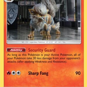 Arcanine 6/18 Holofoil Detective Pikachu