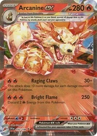 Arcanine ex | 032/198 | Holofoil | SV01: Scarlet & Violet Base Set