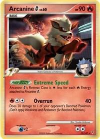 Arcanine G 15/147 015/147 Holofoil Deck Exclusives Arcanine G 15/147 015/147 Holofoil Deck Exclusives