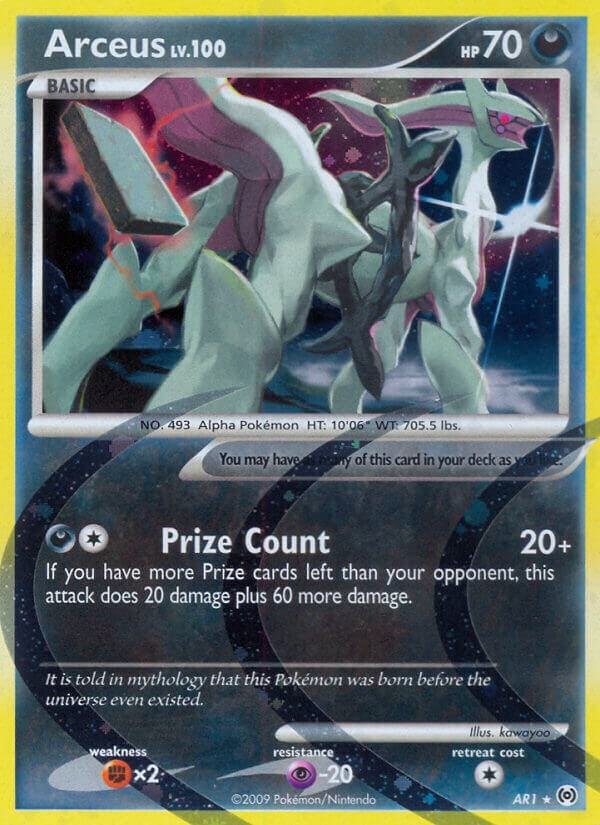 Arceus (AR1) Holofoil Arceus