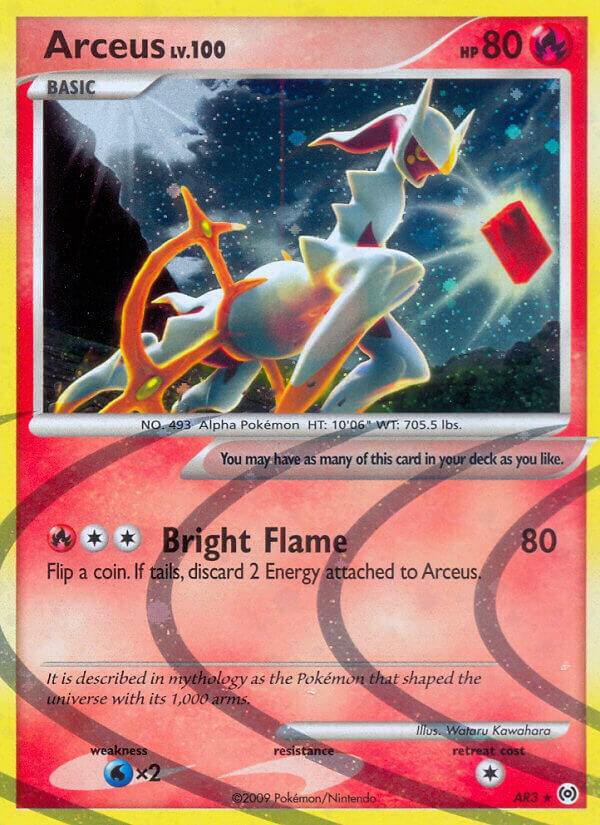 Arceus (AR3) Holofoil Arceus