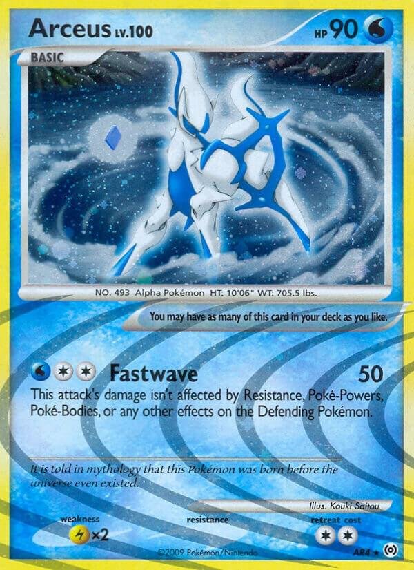 Arceus (AR4) Holofoil Arceus Arceus (AR4) Holofoil Arceus