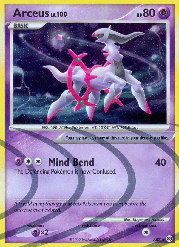 Arceus (AR7) Holofoil Arceus