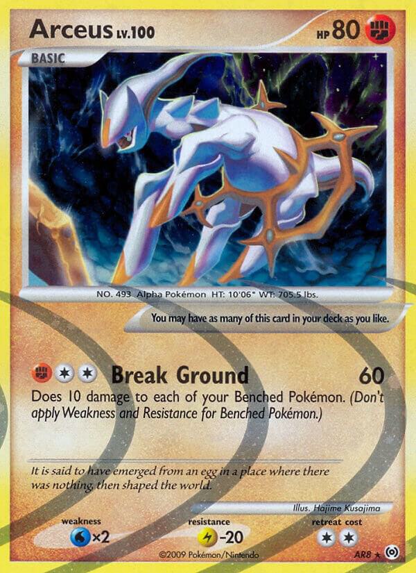 Arceus (AR8) Holofoil Arceus