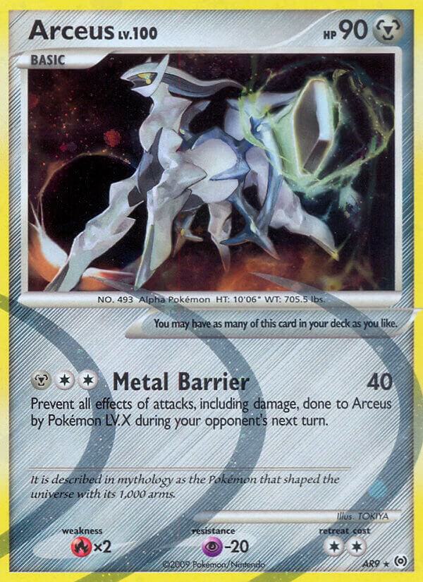 Arceus (AR9) Holofoil Arceus