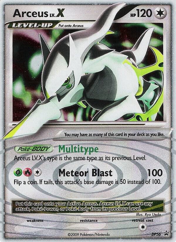 Arceus LV.X DP56 Holofoil Diamond and Pearl Promos