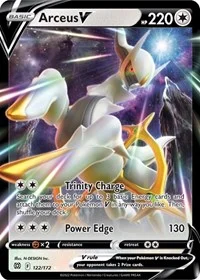 Arceus V | 122/172 | Holofoil | SWSH09: Brilliant Stars