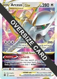 Arceus VSTAR | 123/172 | Holofoil | Jumbo Cards