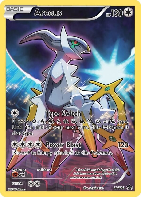 Arceus XY116 Holofoil XY Promos Arceus XY116 Holofoil XY Promos