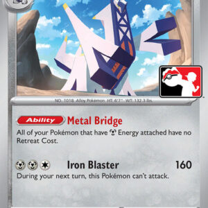 Archaludon 107/142 Normal Prize Pack Series Cards Archaludon 107/142 Normal Prize Pack Series Cards