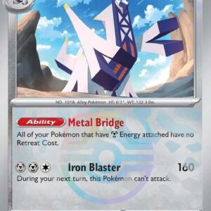 Archaludon (Master Ball Pattern) 070/131 Holofoil SV: Prismatic Evolutions Archaludon (Master Ball Pattern) 070/131 Holofoil SV: Prismatic Evolutions