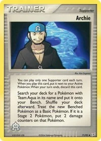 Archie | 71/95 | Normal | Team Magma vs Team Aqua