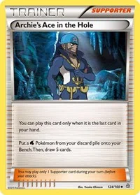 Archie's Ace in the Hole | 124/160 | Reverse Holofoil | XY - Primal Clash