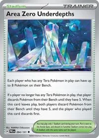 Area Zero Underdepths | 094/131 | Reverse Holofoil | SV: Prismatic Evolutions Area Zero Underdepths | 094/131 | Reverse Holofoil | SV: Prismatic Evolutions