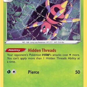 Ariados 004/195 Reverse Holofoil SWSH12: Silver Tempest