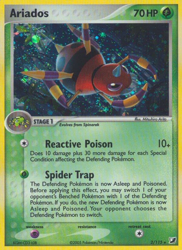 Ariados 2/115 Reverse Holofoil Unseen Forces