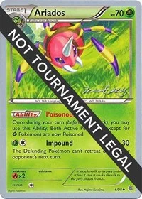 Ariados | 2016 (Jesper Eriksen) | 6/98 | Normal | World Championship Decks