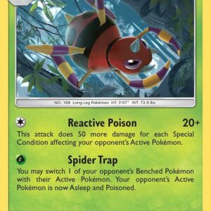Ariados 6/168 Reverse Holofoil SM – Celestial Storm