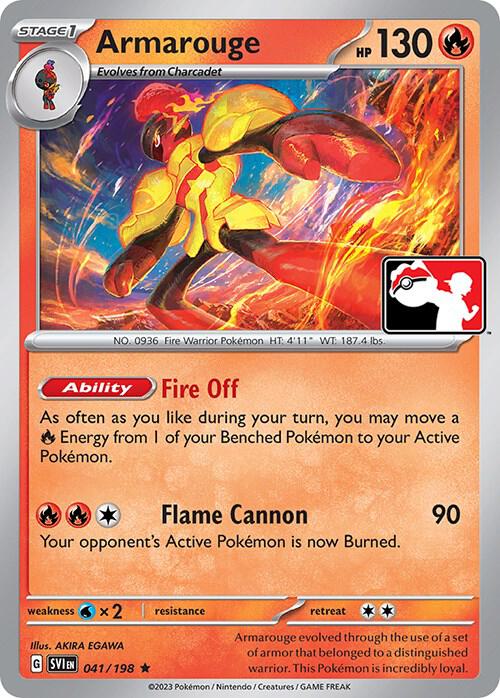 Armarouge 041/198 Normal Prize Pack Series Cards