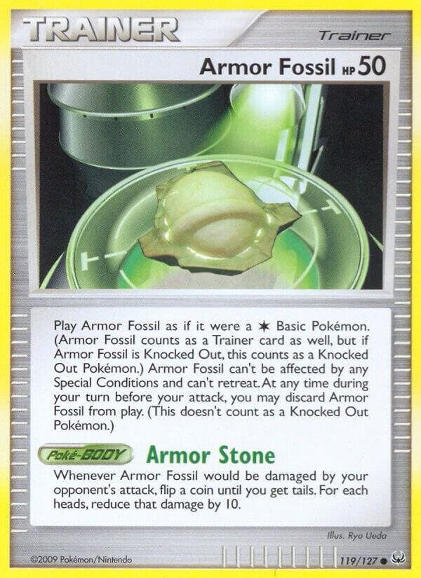 Armor Fossil 119/127 Normal Platinum Armor Fossil 119/127 Normal Platinum