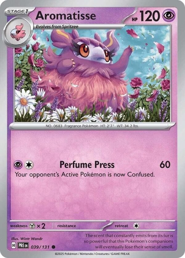 Aromatisse 039/131 Normal SV: Prismatic Evolutions Aromatisse 039/131 Normal SV: Prismatic Evolutions