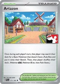 Artazon | 171/193 | Normal | Prize Pack Series Cards