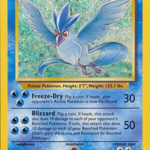 Articuno 009/034 Holofoil Trading Card Game Classic