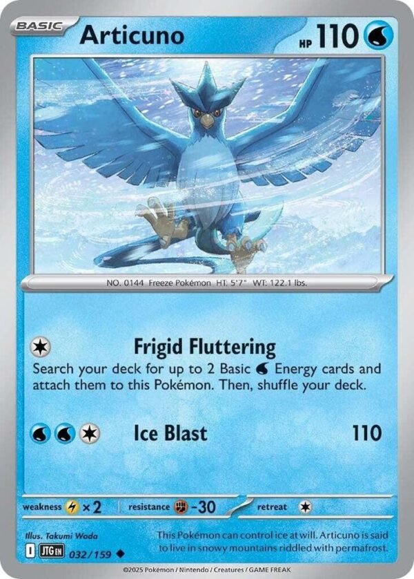 Articuno 032/159 Normal SV09: Journey Together Articuno 032/159 Normal SV09: Journey Together