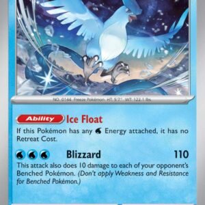 Articuno 144/165 Holofoil SV: Scarlet & Violet 151