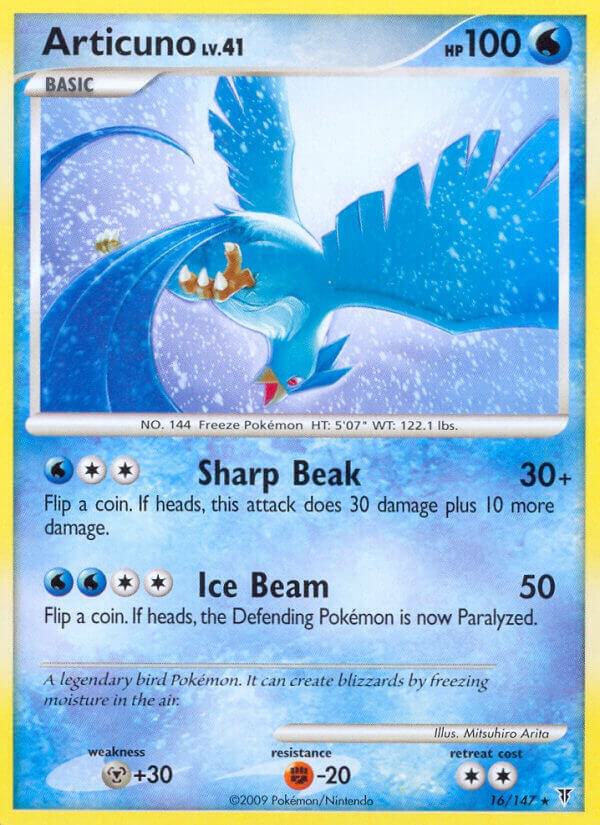 Articuno (16) Reverse Holofoil Supreme Victors