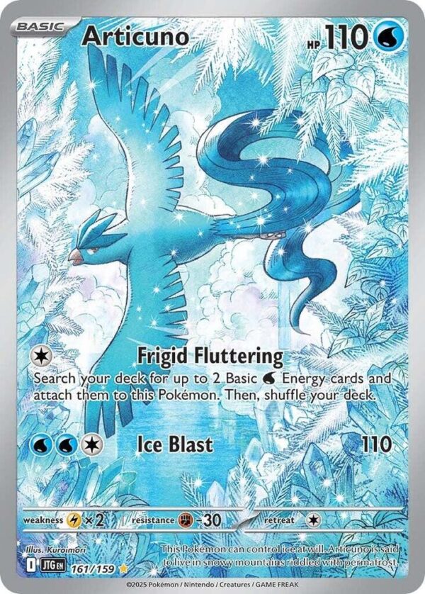 Articuno 161/159 Holofoil SV09: Journey Together Articuno 161/159 Holofoil SV09: Journey Together