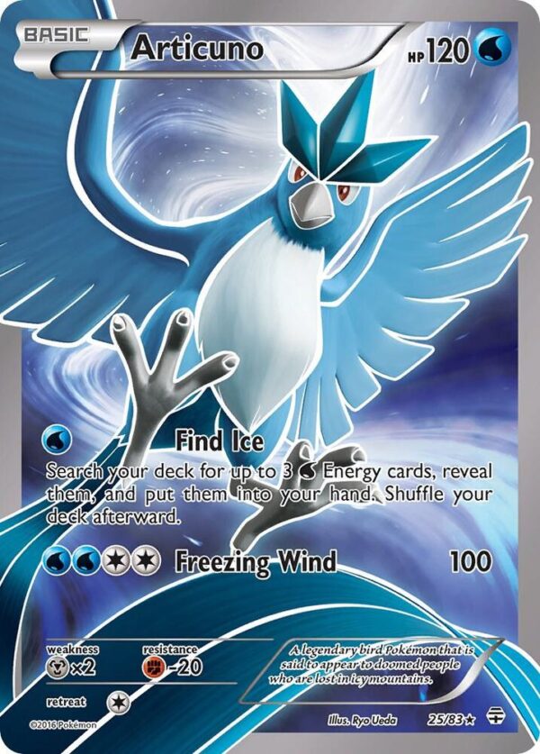 Articuno 25/83 Holofoil Generations
