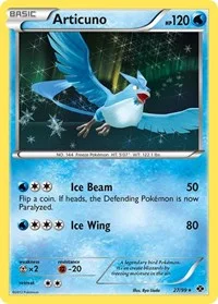 Articuno | 27/99 | Reverse Holofoil | Next Destinies