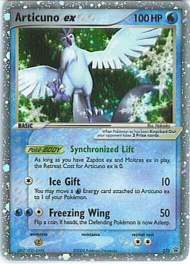 Articuno ex 032 (EX Collector’s Window Tins) Holofoil Nintendo Promos