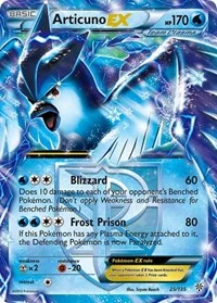 Articuno EX (Team Plasma) | 25/135 | Holofoil | Plasma Storm