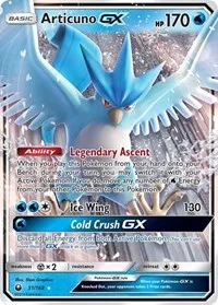 Articuno GX | 31/168 | Holofoil | SM - Celestial Storm