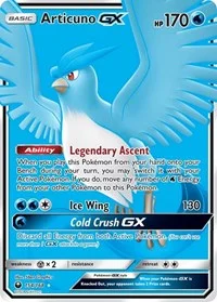 Articuno GX (Full Art) | 154/168 | Holofoil | SM - Celestial Storm
