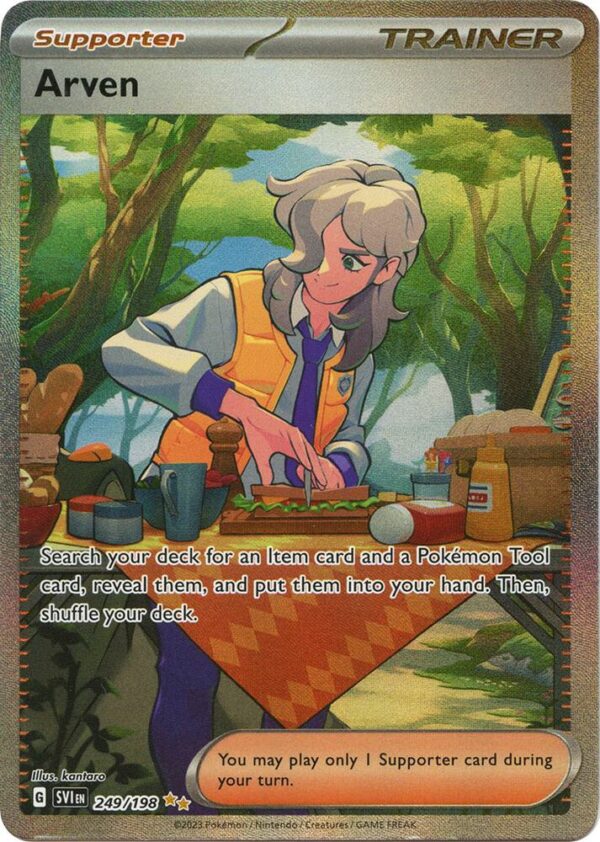 Arven 249/198 Holofoil SV01: Scarlet & Violet Base Set