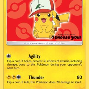 Ash’s Pikachu SM109 Normal SM Promos Ash’s Pikachu SM109 Normal SM Promos