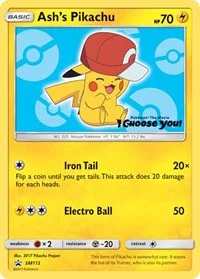 Ash's Pikachu | SM113 | Normal | SM Promos