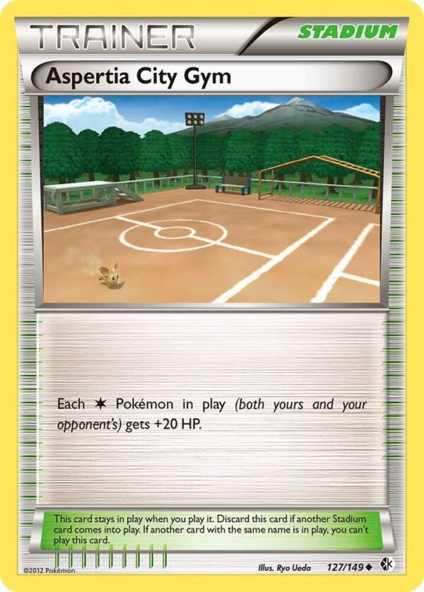 Aspertia City Gym 127/149 Reverse Holofoil Boundaries Crossed