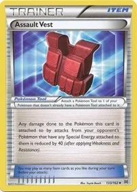 Assault Vest | 133/162 | Reverse Holofoil | XY - BREAKthrough