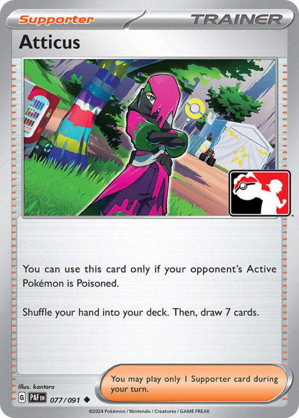 Atticus 077/091 Normal Prize Pack Series Cards