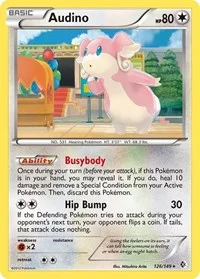 Audino | 126/149 | Reverse Holofoil | Boundaries Crossed